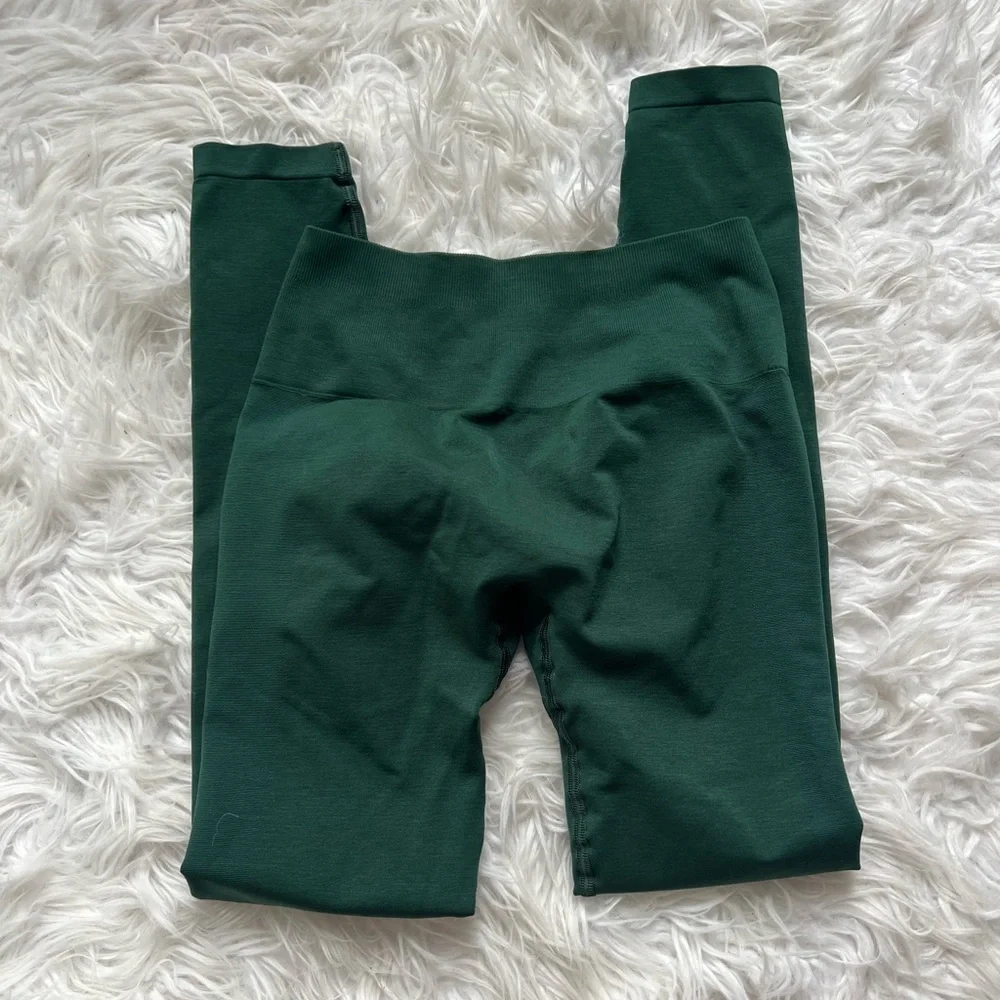 Alphalete Amplify Leggings Darkest Pine size Small